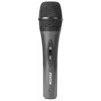Mikrofon dynamiczny wokalny Fenton DM105 widok z przodu