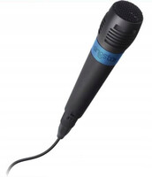 Mikrofon pojemnościowy do konsoli Sony PS2 PS3 Singstar widok z przodu