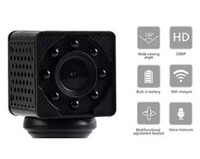 Mini bezprzewodowa kamera szpiegowska 4K 1080P Night Vision Wifi widok z przodu