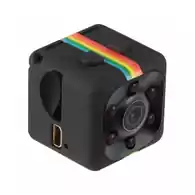 Mini bezprzewodowa kamera szpiegowska SQ11 1080P z mikrofonem widok z przodu.