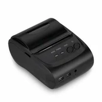 Mini drukarka termiczna Mini Thermal Printer 58mm M58 widok z przodu