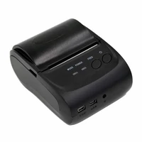 Mini drukarka termiczna POS-5802LD bluetooth android widok z lewej strony 