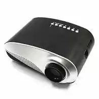 Mini projektor rzutnik LED Ucos RD802 HDMI/USB czarny widok z przodu