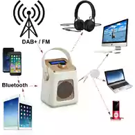 Mini radio cyfrowe UEME Bluetooth budzik DAB+ DAB FM