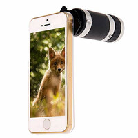 Mini teleskop do telefonu iPhone 5/5S Xiaomin 8X zoom widok z telefonem