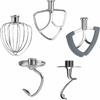 MMOBIEL zestaw mieszadeł do miksera KitchenAid 4,5-5 quart