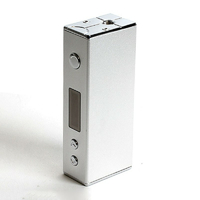 Mod Box Sigelei Mini 30W VW 18650 srebrny. widok z przodu.