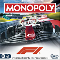 Monopoly Edycja F1 – gra planszowa wyścigowa, wersja polska