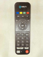 Multimedialny pilot do dekodera tunera LinkTV widok z przodu.
