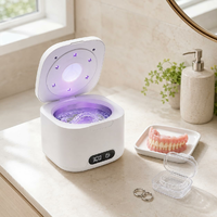 Myjka ultradźwiękowa 340 ml z lampą UV – urządzenie czyszczące