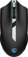 Mysz do graczy myszka do gier GameSir GM100 1600DPI LED widok z góry