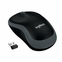 Mysz myszka bezprzewodowa Logitech M185 USB widok z przodu