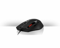 Mysz myszka przewodowa gamingowa Sharkoon DarkGlider widok z przodu