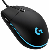 Mysz przewodowa do PC Logitech Prodigy G102 6000 DPI  czarna widok z przodu