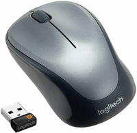 Myszka bezprzewodowa optyczna Logitech M235 USB widok z przodu