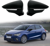 Nakładki na lusterka boczne Seat Ibiza MK5 2017-2020 – czarne, para