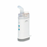 Nebulizator ultradźwiękowy inhalator Omron NE-U07 widok z przodu.