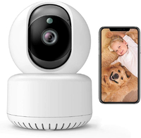 Niania elektroniczna IP DADYPET A1-X20RJ 1080P FHD WiFi widok z przodu