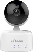 Niania elektroniczna IP EbitCam E2 1080P 2MP FHD WiFi widok z przodu