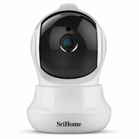 Niania elektroniczna IP SriHome SH020 3MP UHD 1296P widok z przodu