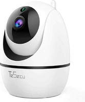 Niania elektroniczna IP Teseku 1080P WiFi widok z przodu.