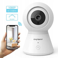 Niania elektroniczna wideo Cacagoo K2 1080P WiFi widok z przodu.