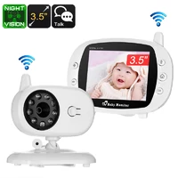 Niania elektroniczna wideo IP Baby Monitor ANB 3,5" widok z przodu