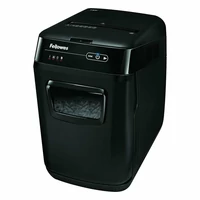 Niszczarka automatyczna Fellowes AutoMax 130C Hand Protect widok z przodu