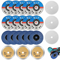 NUTKIT zestaw 22 tarcz tnacych 76 mm do szlifierki katowej - do metalu