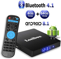 Odtwarzacz multimedialny tuner TV Box Leelbox Q4 Max 4/64GB