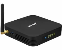 Odtwarzacz multimedialny tuner TV Box Sawpy TX6 4/64GB widok z przodu