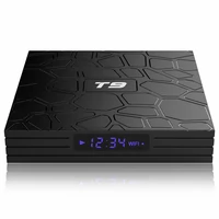 Odtwarzacz multimedialny tuner TV box T9 Android 8.1 4GB 32GB widok z przodu