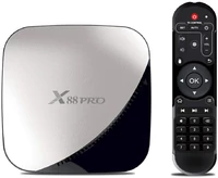 Odtwarzacz multimedialny tuner TV Box X88 Pro 4/32GB Netflix widok z przodu