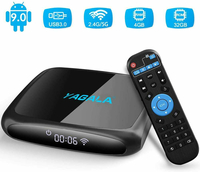Odtwarzacz multimedialny tuner TV Box Yagala V3 4/32GB widok z przodu