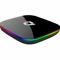Odtwarzacz multimedialny tuner TV box Zedo QBOX 4GB 64GB Android 8.1 widok z przodu