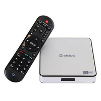 Odtwarzacz multimedialny tuner TV Box Zidoo X6 Pro widok z przodu