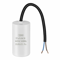 OFFCUP CBB60 20 µF 450 V AC – kondensator roboczy do silnika z przewodami