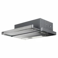 Okap teleskopowy do zabudowy Beko CTB 6407 X 60 cm widok z przodu 