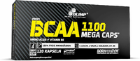 Olimp BCAA 1100 Mega Caps – aminokwasy rozgałęzione, 120 kapsułek