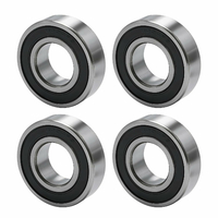 Ollanoos 6004-2RS – zestaw 4 łożysk kulkowych 20x42x12 mm do maszyn