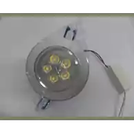 Oprawa LED Lampa Power SMD 5W zasilacz sufitowa widok z przodu