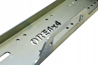 Ore4x4 uniwersalna płyta montażowa wyciągarki 92 cm, stal 6 mm, ocynk