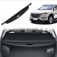 OREALTOOL roleta bagażnika do Hyundai Tucson 2016–2018 – wysuwana osłona przestrzeni ładunkowej, czarna