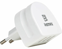 Oryginalna ładowarka Remax RP-U31 MOON 3xUSB 3.1A widok z przodu