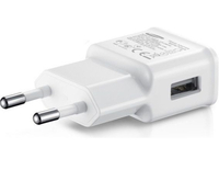 Oryginalna ładowarka Samsung 5.0V USB ETA-U90EWE widok z przodu