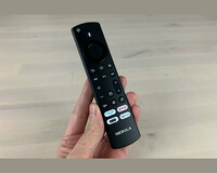 Oryginalny pilot do SoundBar Anker Nebula 2.1 4K HDR Alexa Netflix widok z przodu