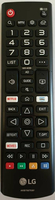Oryginalny pilot do telewizora LG AKB75675301 widok z przodu