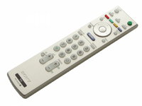 Oryginalny pilot do telewizora Sony RM-ED005 LED widok z przodu.