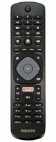 Oryginalny pilot Philips PFS5823 PUS6503 6203 6523 SMART Netflix widok z przodu