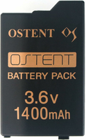 OSTENT Akumulator 1400 mAh do Sony PSP 2000/3000 - bateria zastępcza